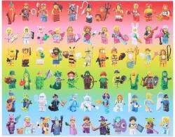 Chronicle Books 14382 - LEGO Minifigure Rainbow - 1000 db-os puzzle (14382)