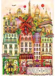 Trefl 12073 - Éjfél Párizsban - 1000 db-os Premium Plus puzzle (12073)