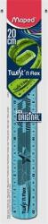 Maped "Twist`n Flex" műanyag törhetetlen vonalzó 20cm vegyes színekben (IMA279210) (279210) (279210)