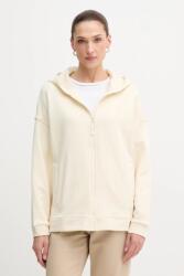 Benetton pamut melegítőfelső rózsaszín, sima, kapucnis, 3UNID500R - bézs M