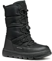 Geox gyerek téli csizma WILLABOOM fekete, J56HWA. 0FU54 - fekete 37