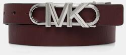MICHAEL Michael Kors kifordítható bőröv - burgundia L