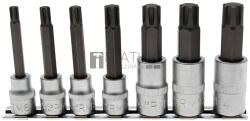 BGS technic Behajtófej-készlet | 10 mm (3/8")/12, 5 mm (1/2") | Ékprofil (RIBE) M6 - M14 - BGS 5185 (BGS 5185)