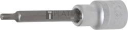 BGS technic Behajtófej | Hossz 100 mm | 12, 5 mm (1/2") | Ékprofil (RIBE) M5 - BGS 4160 (BGS 4160)