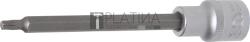 BGS technic Behajtófej | Hossz 140 mm | 12, 5 mm (1/2") | T-profil (Torx) T27 - BGS 9348 (BGS 9348)