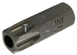 BGS technic Behajtófej | Külső hatszögletű 10 mm (3/8") | T-profil (Torx) T55 furattal - BGS 4655 (BGS 4655)