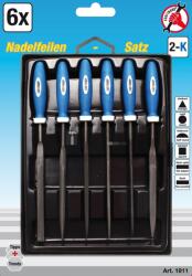 BGS technic Kraftmann Tűreszelő készlet | 140 mm | 6 darabos - BGS 1911 (BGS 1911)
