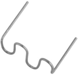 Extol PREMIUM kapocs, nagy hullám, 0, 8 mm, szélesség: 15 mm, hossz. : 30 mm, 150 db - MBL 8862643 (MBL 8862643)