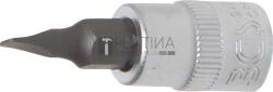 BGS technic Behajtófej | 6, 3 mm (1/4") | Lapos 4 mm - BGS 2493 (BGS 2493)