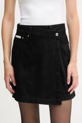 Calvin Klein Jeans farmer szoknya fekete, mini, harang alakú, LV047D777G - fekete 27