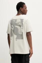 adidas Originals pamut póló Face GFX - bézs L