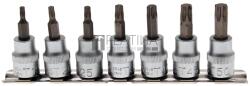 BGS technic Behajtófej-készlet | 10 mm (3/8") | T-profil (Torx) | 7 darabos - BGS 5108 (BGS 5108)