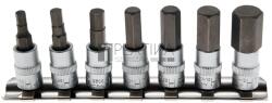 BGS technic Behajtófej-készlet | 6, 3 mm (1/4") | Belső hatszögletű 4 - 12 mm - BGS 2161 (BGS 2161)