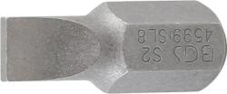 BGS technic Behajtófej | Hossz 30 mm | külső hatszögletű 10 mm (3/8") | lapos 8 mm - BGS 4599 (BGS 4599)
