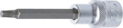 BGS technic Behajtófej | Hossz 100 mm | 12, 5 mm (1/2") | T-profil (Torx) T15 - BGS 9628 (BGS 9628)