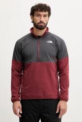 The North Face sportos pulóver Glacier Heavyweight piros, mintás, NF0A89JHDO31 - piros S