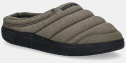 Tommy Hilfiger papucs COMFORT ELEVATED HOUSE SHOE zöld, FM0FM05616 - zöld Férfi 40