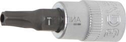 BGS technic Behajtófej | 6, 3 mm (1/4") | T-profil (Torx) T27 furattal - BGS 2361 (BGS 2361)