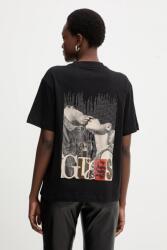 Guess pamut póló fekete, W5BI22 I3Z14 - fekete XL