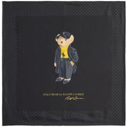 Ralph Lauren selyem kendő - fekete Univerzális méret