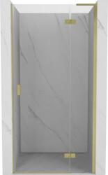 Mexen Mist-H L, egyszárnyú zuhanyajtó jobb oldali 105 cm, átlátszó üveg, matt arany profil, 8A5L-105-000-55-00-P (8A5L-105-000-55-00-P)