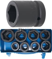 BGS technic Levegős dugókulcskészlet hatszögletű | 25 mm (1") | 27 - 50 mm | 8 darabos - BGS 5245 (BGS 5245)