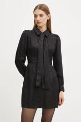 Michael Kors selyemkeverékes ruha - fekete 36