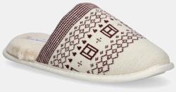 Tommy Hilfiger papucs TH GRAPHIC HOUSE SHOE TRIAL bézs, FW0FW09062 - bézs Női 35/36