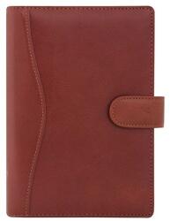 SATURNUS Gyűrűs kalendárium SATURNUS L212 sárga lapos barna marhabõr 2026 (SL212-001) - tonerpiac