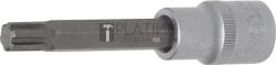 BGS technic Behajtófej | Hossz 100 mm | 12, 5 mm (1/2") | Ékprofil (RIBE) M10 - BGS 4165 (BGS 4165)