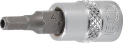 BGS technic Behajtófej | 6, 3 mm (1/4") | belső hat szögletű hajtás furattal 4 mm - BGS 5156-4 (BGS 5156-4)