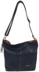 RIALTO kombinált fekete-csau bőr divattáska R258XD-BN - taskaweb