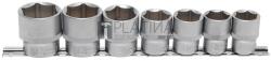 BGS technic Dugókulcskészlet, hatszögletű | 12, 5 mm (1/2") | 20 - 32 mm | 7 darabos - BGS 9108 (BGS 9108)