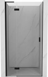 Mexen Mist-H L, 1 szárnyú zuhanyajtó bal oldali 120 cm, átlátszó üveg, fekete profil, 8A5L-120-000-70-00-L (8A5L-120-000-70-00-L)