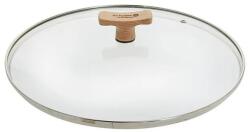 de Buyer Capac pentru oală/tigaie, 28 cm, cu mâner din lemn, de Buyer (DB411128)