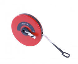  WOLKER Mérőszalag 50m zárt műanyag ház üvegszálas - 12150 (12150)