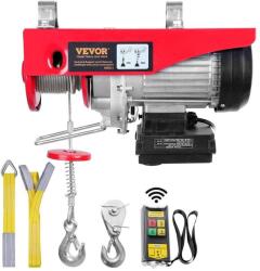  Vevor WX550-2 elektromos csörlő, vezeték nélküli távvezérlővel, 125/250kg 6/12m, 510W, 220V (DDG550LBS21FTW2DOV2)
