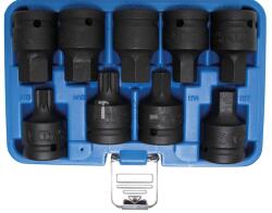BGS technic Levegős dugókulcskészlet | 20 mm (3/4") | Belső hatszögletű, (XZN) | 9 darabos - BGS 5054 (BGS 5054)