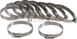 BGS technic Tömlőbilincs | INOX | 50 x 70 mm | 10 darabos - BGS 8095-50X70 (BGS 8095-50X70)