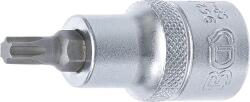 BGS technic Behajtófej | Hossz 55 mm | 12, 5 mm (1/2") | T-profil (Torx) T15 - BGS 9627 (BGS 9627)