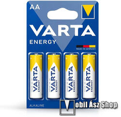 VARTA ENERGY tartós elem, 4db / csomag, AA, R3, 1.5V, alkáli