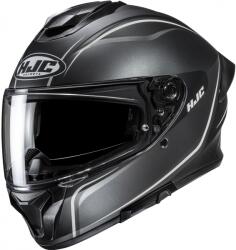 HJC Cască integrală pentru motocicletă HJC C71 Quez negru-argintiu (HJC185475)