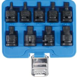 BGS technic Levegős dugókulcskészlet | 12, 5 mm (1/2") | (XZN) M4 - M16 | 9 darabos - BGS 5487 (BGS 5487)