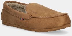 Tommy Hilfiger papucs HILFIGER M SDE DRIVER HOUSE SHOE barna, FM0FM05617 - barna Férfi 43