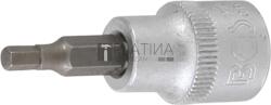BGS technic Behajtófej | 10 mm (3/8") | Belső hatszögletű 5/32" - BGS 2721 (BGS 2721)