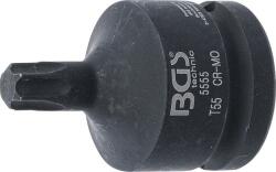 BGS technic Levegős dugókulcs | Hossz 60 mm | 20 mm (3/4") | T-profil (Torx) T55 - BGS 5555 (BGS 5555)