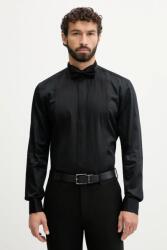 HUGO BOSS pamut ing fekete, slim, 50550662 - fekete 41