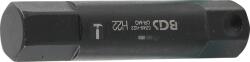 BGS technic Behajtófej | Hossz 100 mm | Külső hatszögletű 22 mm | Belső hatszögletű 22 mm - BGS 5246-H22 (BGS 5246-H22)