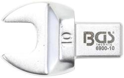 BGS technic Villásfej nyomatékkulcshoz | 10 mm | Befogó 9 x 12 mm - BGS 6900-10 (BGS 6900-10)