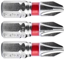 Fortum behajtóhegy PH, 3 db, S2 acél, PH 1×25mm, bliszteren - MBL 4741201 (MBL 4741201)